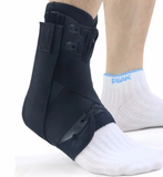 Reinforced Ankle Brace - Lace up with Stabilizer Straps