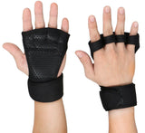 Weight Lifting Grip Pad Straps Fitness Workout Gloves Wrist Wrap - StabilityPro™
