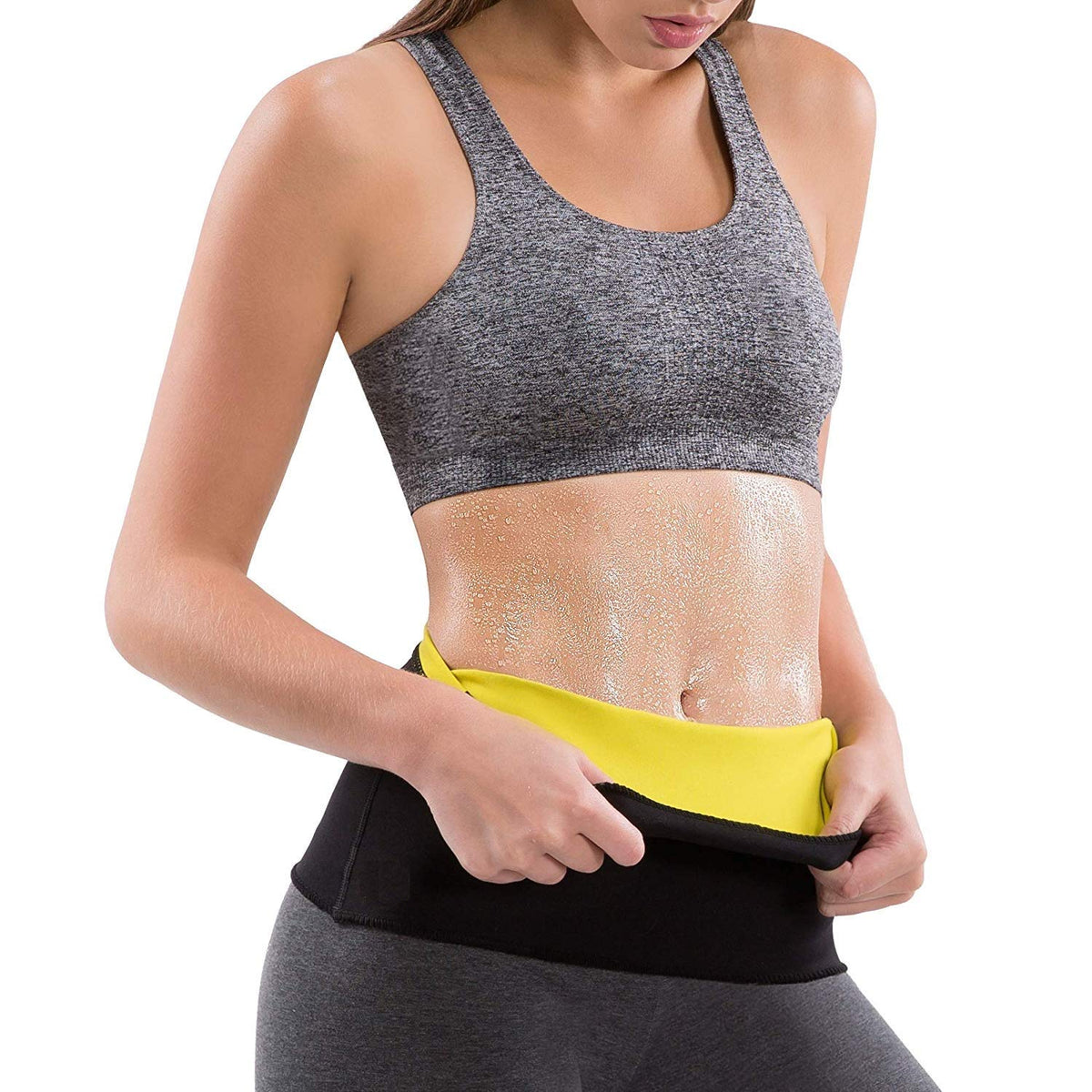Waist Trainer - Sweat Belt for Stomach Workout