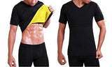Sauna Suit Compression Shirt Ab Trimmer Fat Burn Sweat Waist Trainer - StabilityPro™