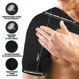 Shoulder Brace Compression Support Sleeve  ~ Relieve Shoulder Pain!