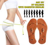 Acupressure Foot Insole - Magnetic Therapy - Stimulates Weight Loss!