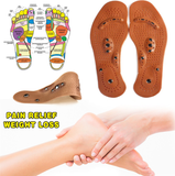 Acupressure Foot Insole - Magnetic Therapy - Stimulates Weight Loss!