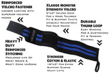 Fitness Weight Training Wrist Wrap Support Power Lifting Straps - StabilityPro™
