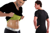 Sauna Suit Compression Shirt Ab Trimmer Fat Burn Sweat Waist Trainer - StabilityPro™