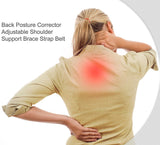Posture Corrector Adjustable Back Brace & Shoulder Support - StabilityPro™