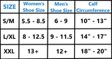 Open Toe Thigh High Compression Socks - 30-40 mmHg Support Stockings