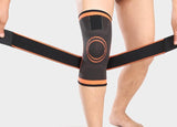 Knee Compression Sleeve Brace with Patella Stabilizer Straps - StabilityPro™