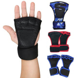 Weight Lifting Grip Pad Straps Fitness Workout Gloves Wrist Wrap - StabilityPro™