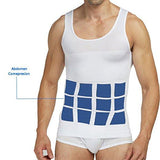 Compression Body Shaper Slimming Tank Top Shirt - Ab Belly Trim Undershirt Vest - StabilityPro™