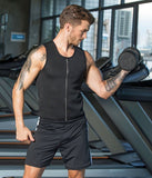 Sauna Vest Ab Trimmer Fat Burn Waist Trainer Compression Sauna Suit - StabilityPro™