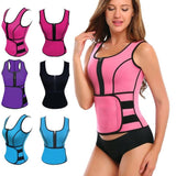 Sauna Slimming Vest Waist Trainer Adjustable Velcro Sweat Trimmer Belt - StabilityPro™