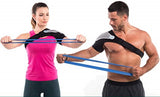 Shoulder Compression Brace Support Strap ~ With Ice/Hot Pack Holder
