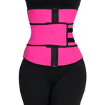 Waist Trainer Sweat Belt Fitness Trimmer ~ With Velcro & Zipper!