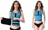 Sauna Slimming Vest Waist Trainer Adjustable Velcro Sweat Trimmer Belt - StabilityPro™