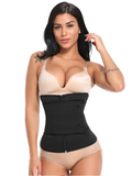 Waist Trainer Sweat Belt Fitness Trimmer ~ With Velcro & Zipper!
