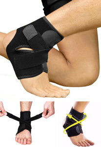 Ankle Support Brace with Adjustable Stabilizer Straps - StabilityPro™