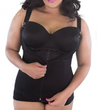 Plus Size Waist Trainer - 3 Hook Cincher with Supportive Zipper!