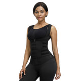 Premium Waist Trainer Vest - Double Compression Straps with Supportive Zipper!