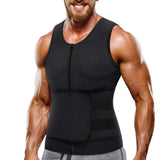 Men's Fat Burning Waist Trimming Sauna Vest - Burn Extra Calories & Tone Up Fast!