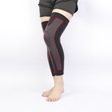 Compression Leg Sleeve Knee Support Stabilizer Long Brace