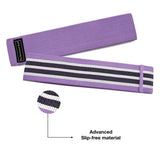 Fabric Booty Band Set - 3 Levels of Resistance - Grow Your Glutes!
