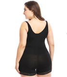 Plus Size Full Body Zip Shaper with Butt Lifter - Easy Bathroom Access