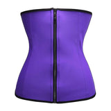 Plus Size "Clip & Zip" Waist Trainer - Triple Hook and Zippered Body Shaper!