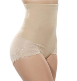 Sexy High Waist Slimming Shaper BoyShort with Lace Butt Lifter