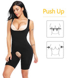 Full Body Shaper - Slimming Bodysuit with Butt Lifter - Easy Bathroom Access