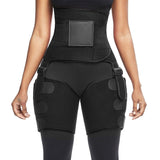 Waist Trainer Belly & Thigh Fat Burning Weight Loss Wrap with Butt Lifter