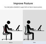 Lumbar Back Brace Double Pull Compression Lower Neoprene Support - StabilityPro™