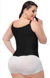Plus Size Waist Trainer - 3 Hook Cincher with Supportive Zipper!