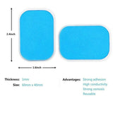Replacement Gel Pads 10 Pack for Electric Abs Muscle Stimulator Devices
