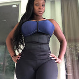 Premium Waist Trainer - Double Compression Straps with Supportive Zipper!