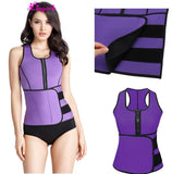 Sauna Slimming Vest Waist Trainer Adjustable Velcro Sweat Trimmer Belt - StabilityPro™