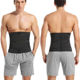 Waist Trainer for Men - Double Compression Strap Sweat Belt - Burn Stomach Fat!!