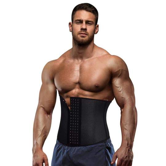 Premium Waist Trainer for Men - 3 Adjustable Hooks