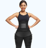 Waist Trainer Belly & Thigh Fat Burning Weight Loss Wrap with Butt Lifter