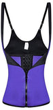Zipper Sauna Waist Trainer Slimming Cincher Corset Postpartum Trimmer - StabilityPro™