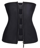 Premium Triple Hook Zippered Body Shaper! - "Clip & Zip" Waist Trainer