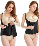 Zipper Sauna Waist Trainer Slimming Cincher Corset Postpartum Trimmer - StabilityPro™