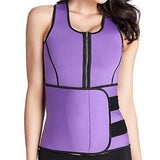 Sauna Slimming Vest Waist Trainer Adjustable Velcro Sweat Trimmer Belt - StabilityPro™
