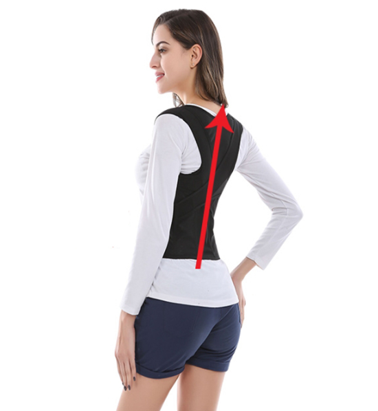 Supportive Back Brace Shoulder Posture Lower Back Support for Women ...
