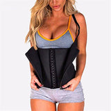 Zipper Sauna Waist Trainer Slimming Cincher Corset Postpartum Trimmer - StabilityPro™
