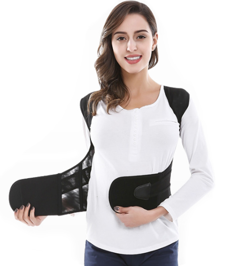 Supportive Back Brace Shoulder Posture Lower Back Support for Women ...