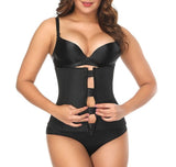 Plus Size Clip & Zip Waist Trainer - Triple Hook and Zippered Body Shaper!