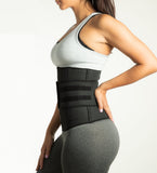 Lux Waist Trainer - Velcro Compression Straps ~ with Supportive Zipper!