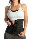 Premium Triple Hook Zippered Body Shaper! - "Clip & Zip" Waist Trainer