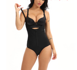 Sexy Zip Bodysuit Waist & Stomach Shaper - Easy Bathroom Access